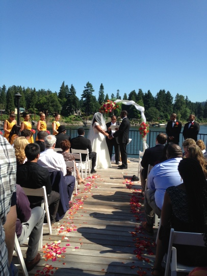 Moulaye & Brianna's wedding at The Foundry in Lake Oswego